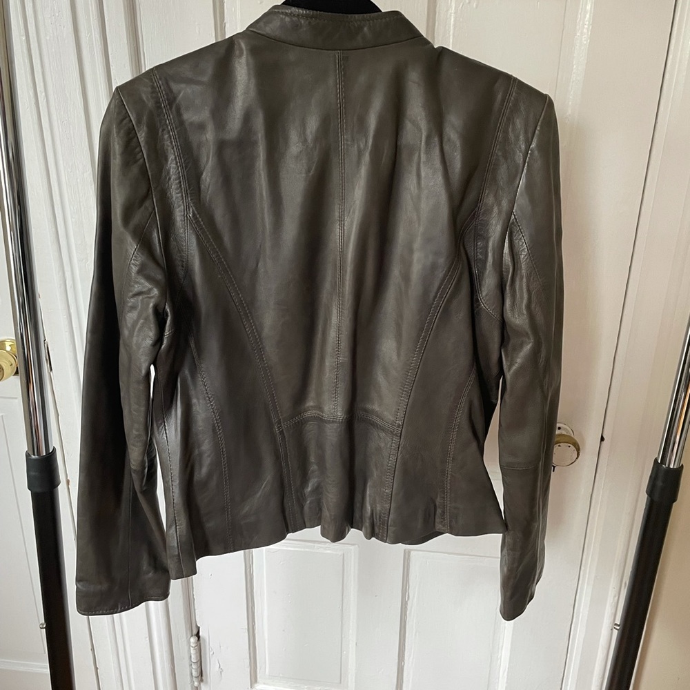 Marc Jacobs- Andrew Marc womens XL leather jacket - Picture 3 of 4
